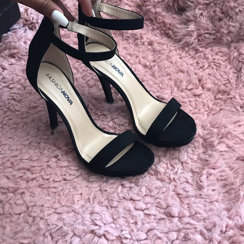 Fashion Nova Black Heels
